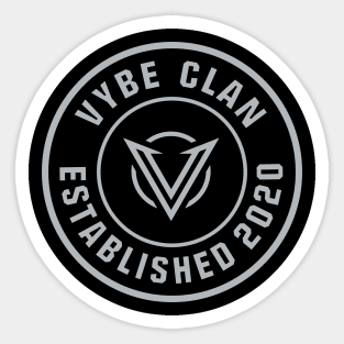 VyBe Clan - Wheel Tee Sticker